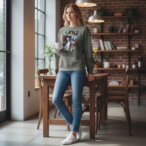 Taylor Swift Gray Tour Sweatshirt